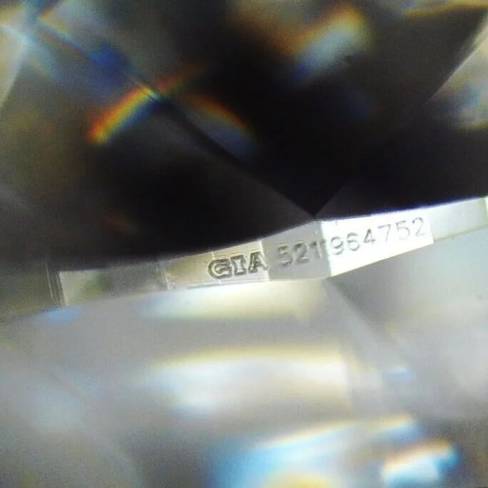 20865 Hearts On Fire Transcend 18K White Gold 0.65 F VS2 Diamond Engagement Ring - Picture 3 of 7